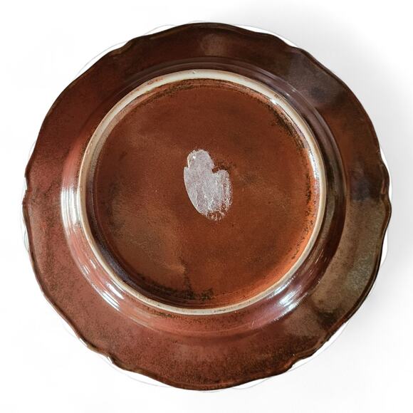 Four stoneware Christmas Plates - Picture 8 of 9